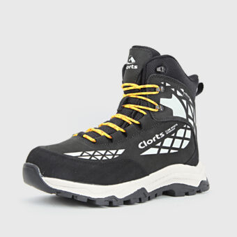 Nubuck Leather Tall Waterproof Hiking Boots - 3A020B