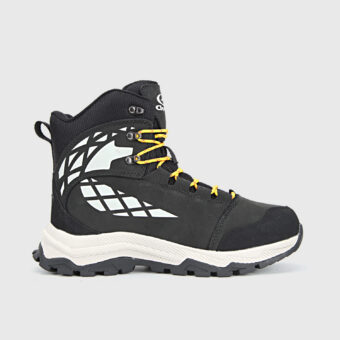 Nubuck Leather Tall Waterproof Hiking Boots - 3A020B
