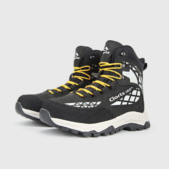 Nubuck Leather Tall Waterproof Hiking Boots - 3A020B