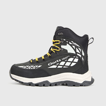 Nubuck Leather Tall Waterproof Hiking Boots - 3A020B