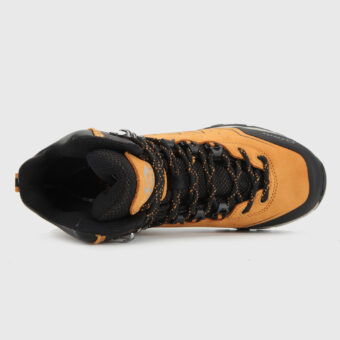 Nubuck Leather Tall Waterproof Hiking Boots - 3A021A