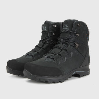 Nubuck Leather Tall Waterproof Hiking Boots - 3A022A