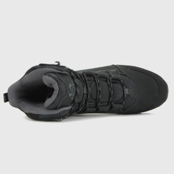 Nubuck Leather Tall Waterproof Hiking Boots - 3A022A