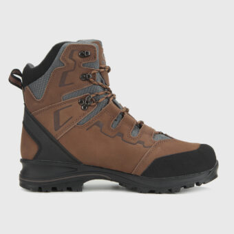 Nubuck Leather Tall Waterproof Hiking Boots - 3A022B