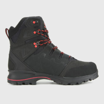 Nubuck Leather Tall Waterproof Hiking Boots - 3A022C