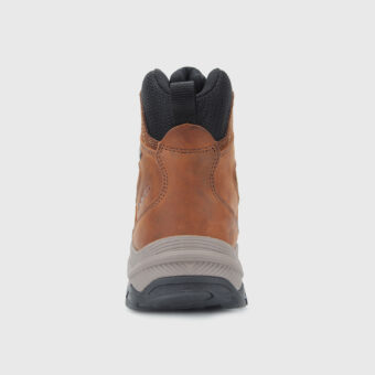Nubuck Leather Tall Waterproof Hiking Boots - 3A023A