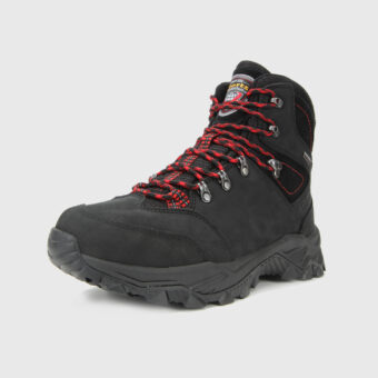 Nubuck Leather Tall Waterproof Hiking Boots - 3A023B