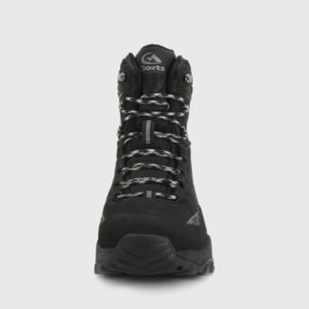 Nubuck Leather Tall Waterproof Hiking Boots - 3A026F