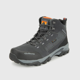 Nubuck Leather Mid Waterproof Hiking Boots - 3B046A