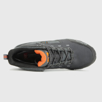 Nubuck Leather Mid Waterproof Hiking Boots - 3B046A