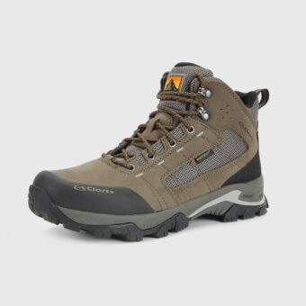 Nubuck Leather Mid Waterproof Hiking Boots - 3B046D