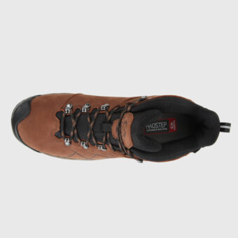 Nubuck Leather Mid Waterproof Hiking Boots - 3B048A