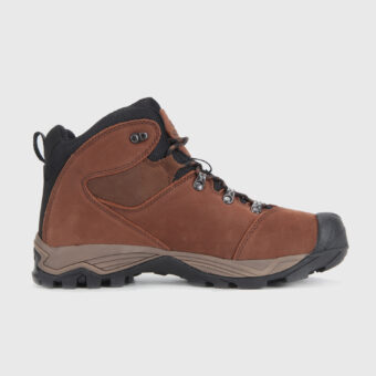 Nubuck Leather Mid Waterproof Hiking Boots - 3B048A