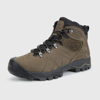 Nubuck Leather Mid Waterproof Hiking Boots - 3B048B