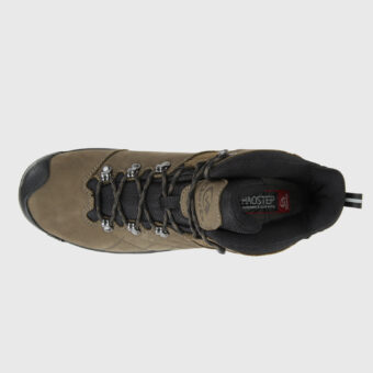 Nubuck Leather Mid Waterproof Hiking Boots - 3B048B