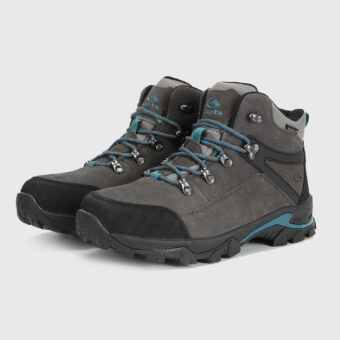 Suede Leather Mid Waterproof Hiking Boots - 3B052A