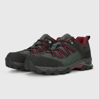 Suede Leather Waterproof Hiking Shoes - 3D033A