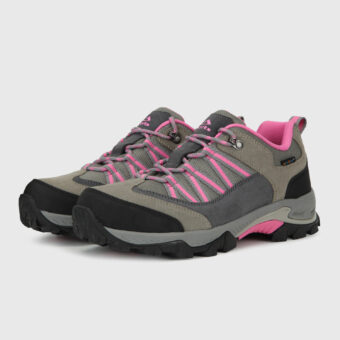 Suede Leather Waterproof Hiking Shoes - 3D033E