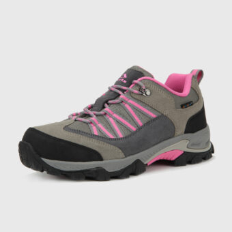 Suede Leather Waterproof Hiking Shoes - 3D033E