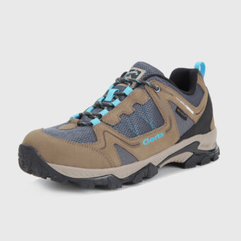 Nubuck Leather Waterproof Hiking Shoes - 3D035D