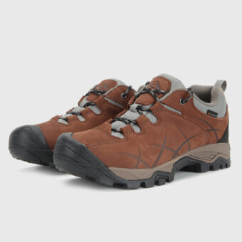 Nubuck Leather Waterproof Hiking Shoes - 3D037B
