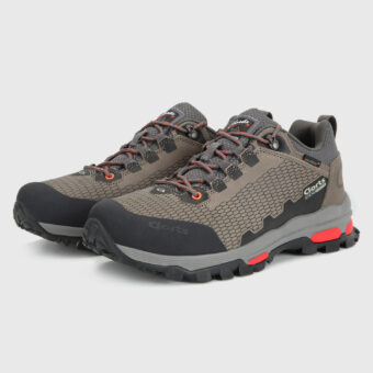 Nubuck Leather Waterproof Hiking Shoes - 3D038C