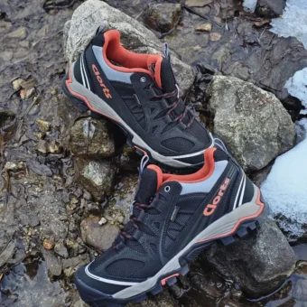 Nubuck Leather Waterproof Hiking Shoes - 3D024D
